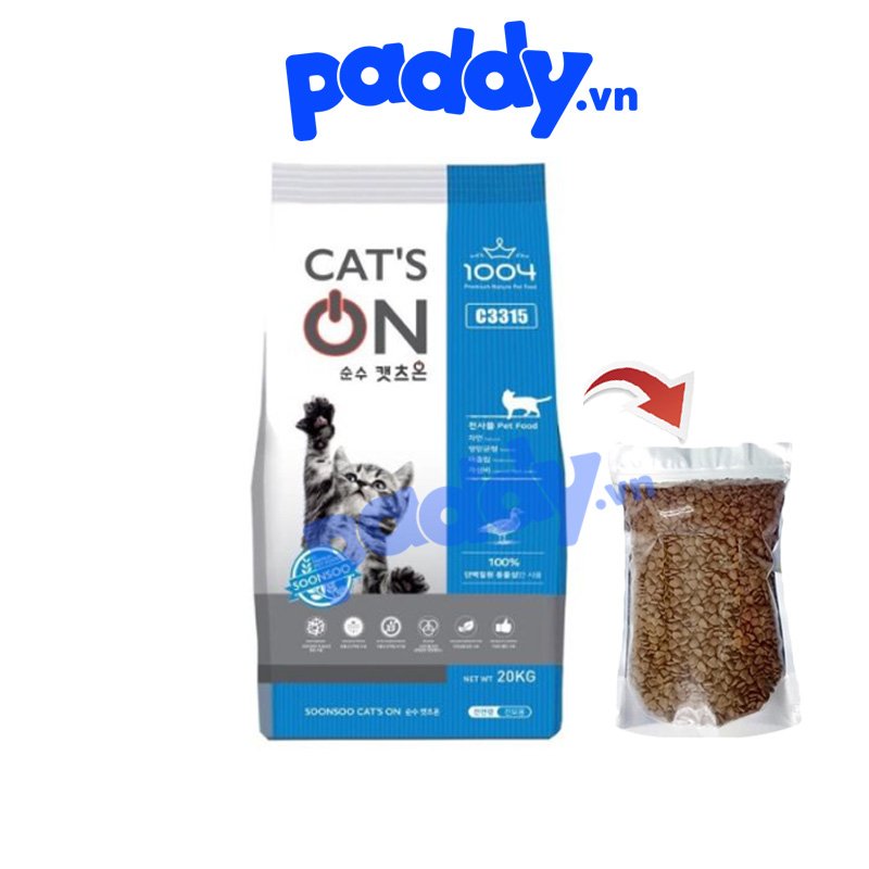 Hạt Cho Mèo Mọi Lứa Tuổi Cats On (Hàn Quốc)