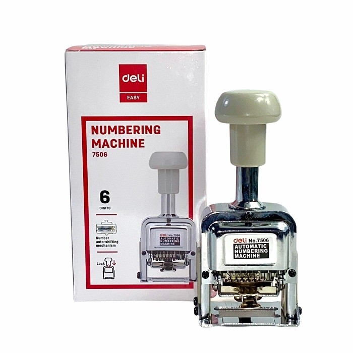 Dấu Nhảy 6 Số - Deli 7506