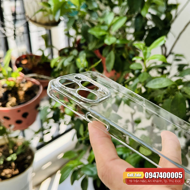 Ốp lưng iPhone 15 series memumi trong bảo vệ camera