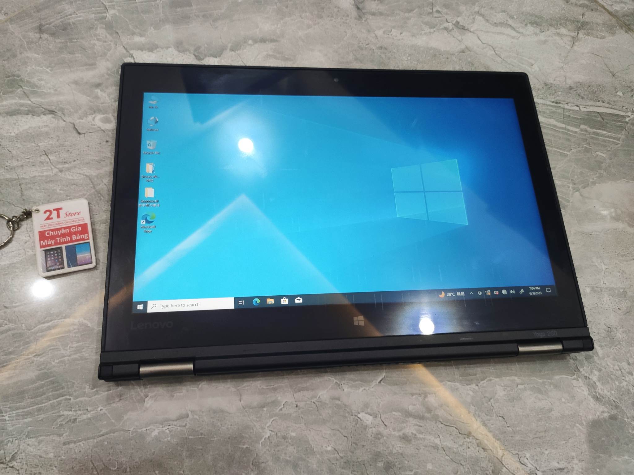 Laptop 2In1 Lenovo Yoga Thinkpad 260 Ram 8Gb Ổ Ssd 256Gb Chip Intel Core  I5-6300U Kèm Bút Cảm Ứng Chuyên Văn Phòng - Mixasale