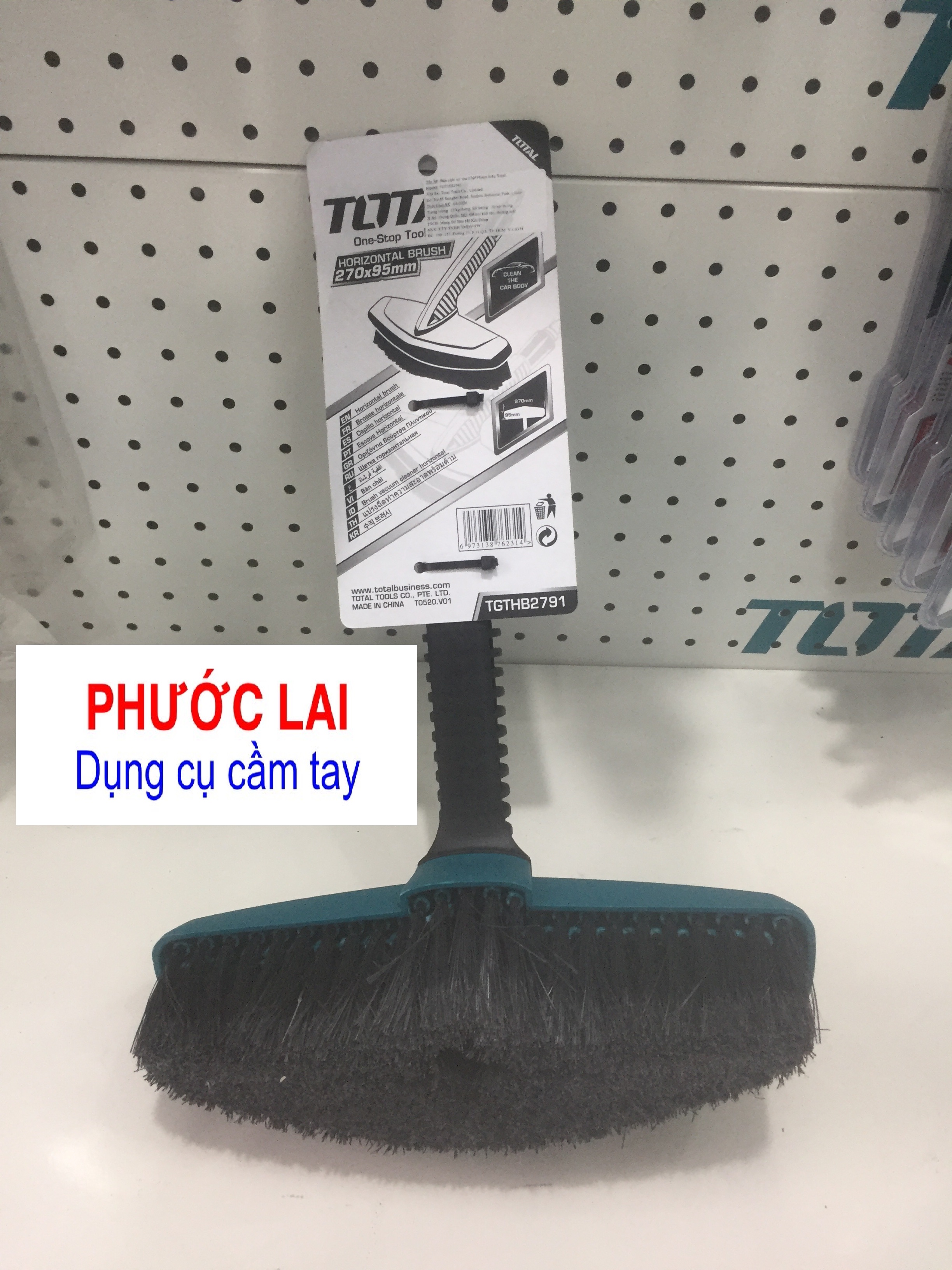 Bàn chải xịt rửa Total TGTHB2791