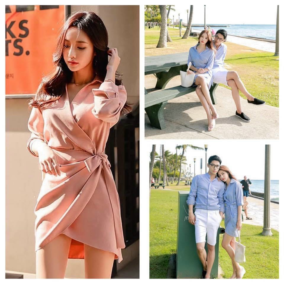 [HCM]ĐỒ ĐÔI DẠO BIỂN-ĐI PHỐ GỒM SƠ MI NAM VÀ ĐẦM NỮ -CHUẨN SHOP-VẢI BAO ĐẸP