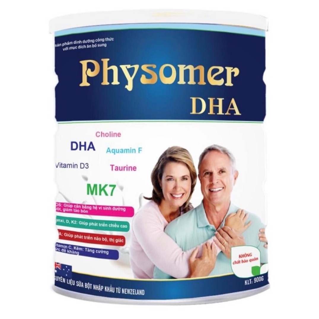 [hàng chính hãng ] sữa bột Physomer DHA 900g