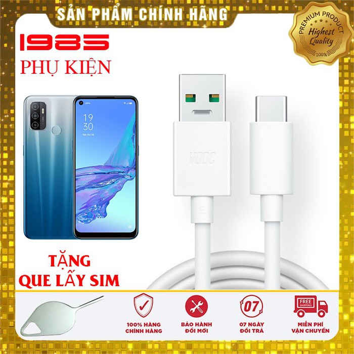 Cáp Sạc Nhanh Oppo A53 2020 Chính Hãng