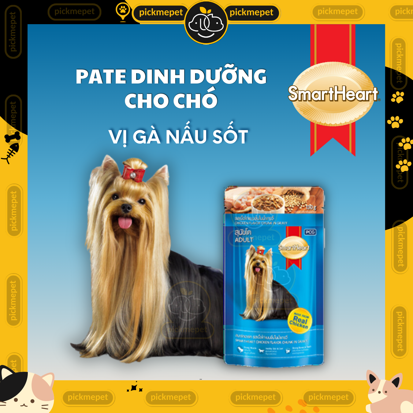 Smartheart pate - for large dogs, puppies, adult dogs