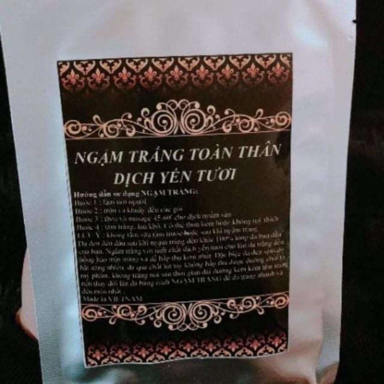 ngậm trắng dịch yến chuyên sỉ spa