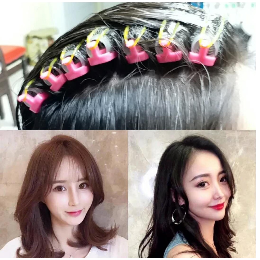 [Hàng mới về] Bộ 20 Kẹp Trục Uốn Phồng Chân Tóc Hàn Quốc Morgan Perm Roller