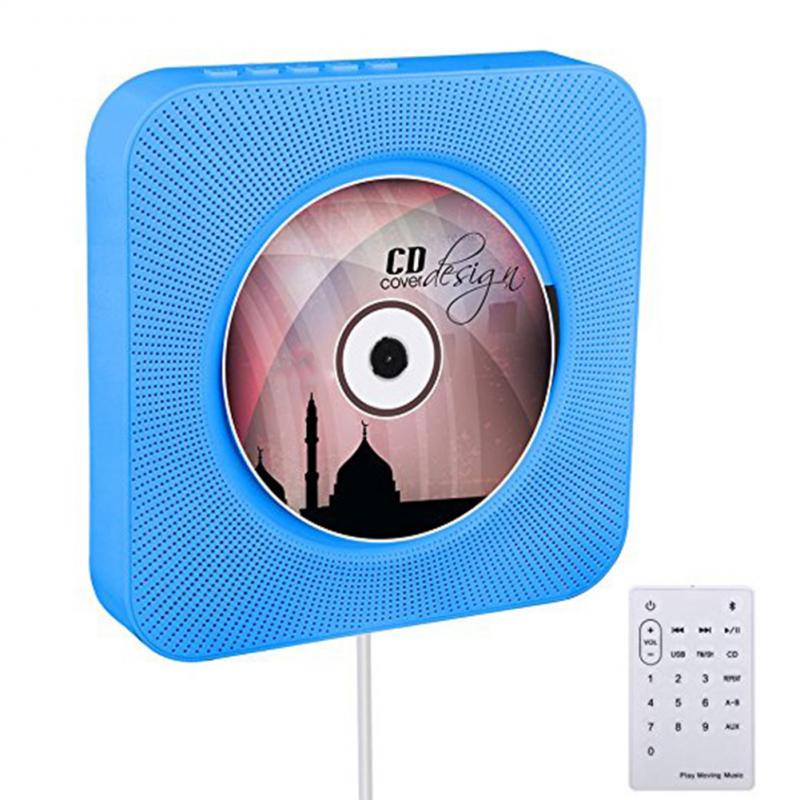 KC-808 Máy nghe nhạc MP3 / CD Treo tường Trang chủ Đài FM Tích hợp Chế độ kép cho Loa Bluetooth iPhone