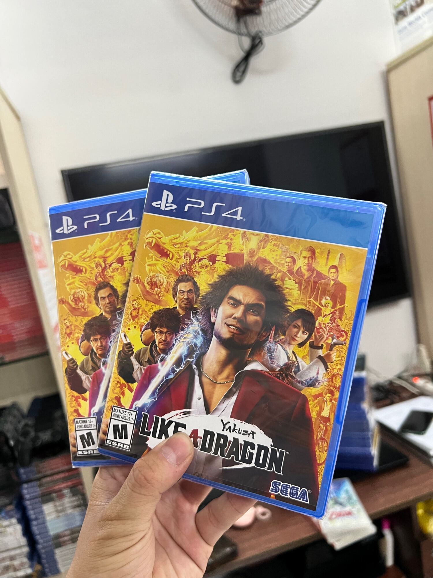 Đĩa chơi game PS4: Yakuza Like a Dragon