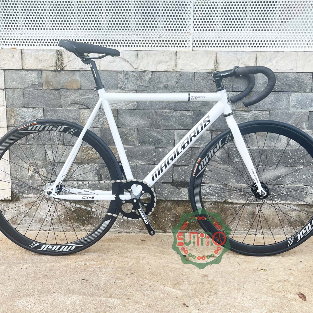 Xe đạp fixed gear MAGICBROS CX5 khung thép