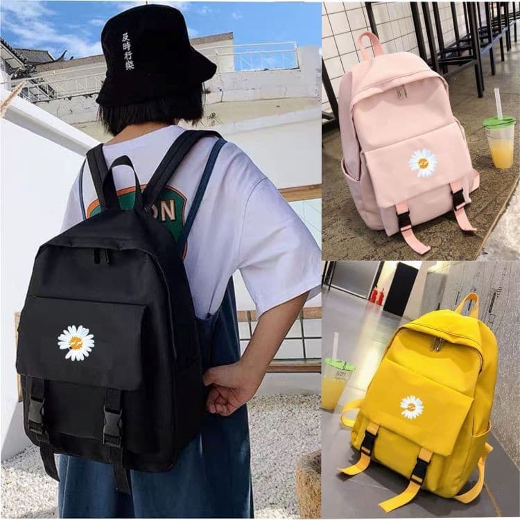 Balo Nữ Balo Nam Balo nữ đi học đi làm đi chơi cao cấp phong cách (Có túi đựng nước 2 bên)