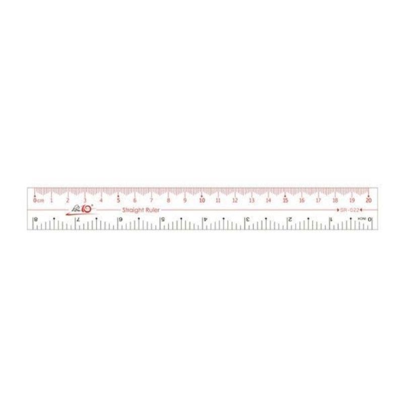 Thước thẳng sr-022 tl 20cm thiên long