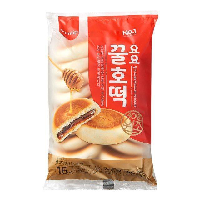Bánh hotteok nhân mật ong samlip 400g chi ship tai sai gon