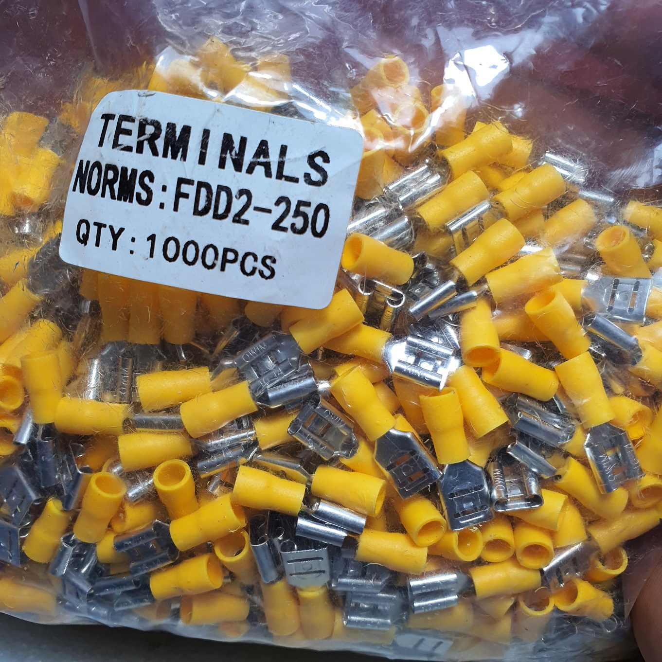 Đầu cos ghim FDD2-250 (Gói 1000pcs)