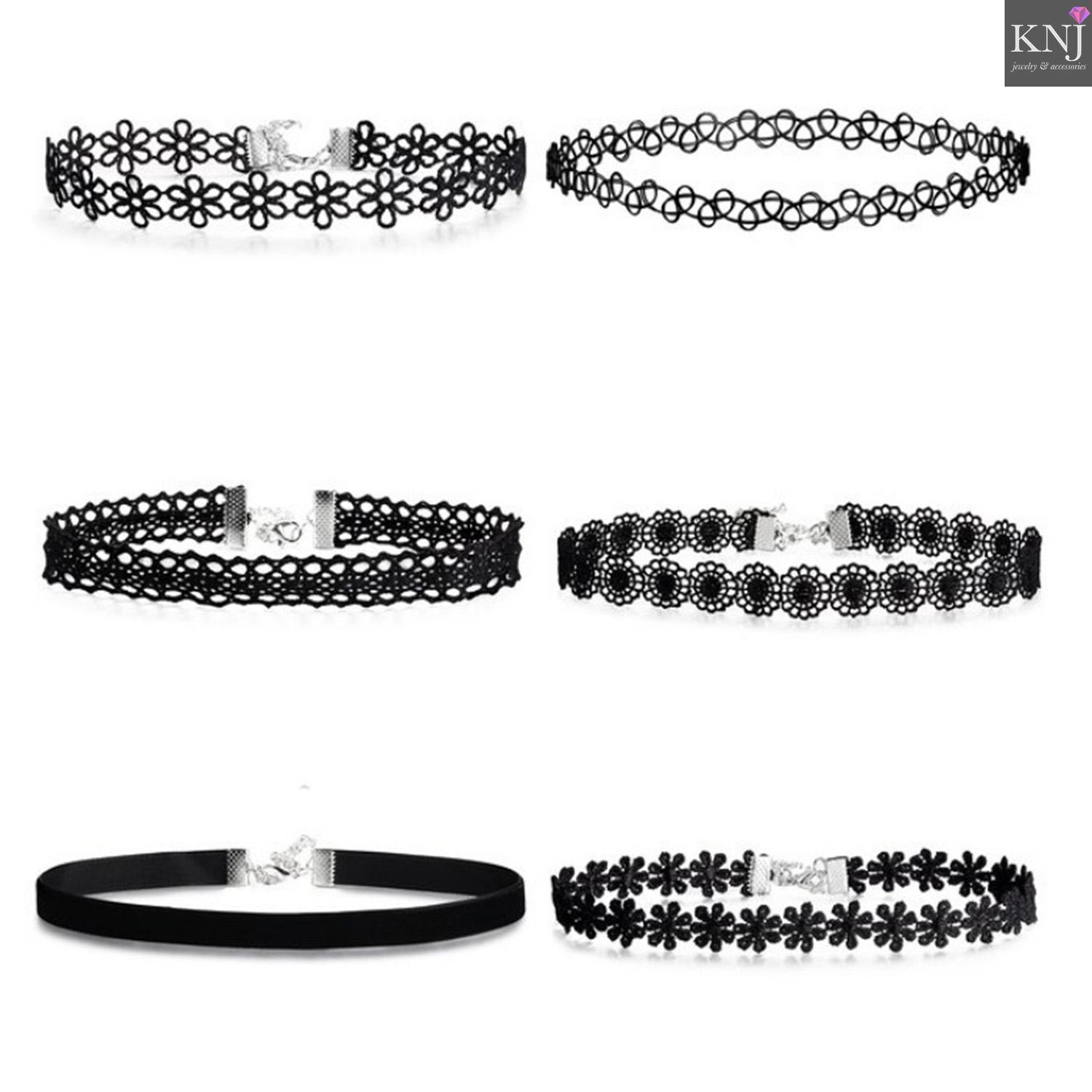 BỘ 6  VÒNG CỔ CHOKER CÁ TÍNH THỜI TRANG