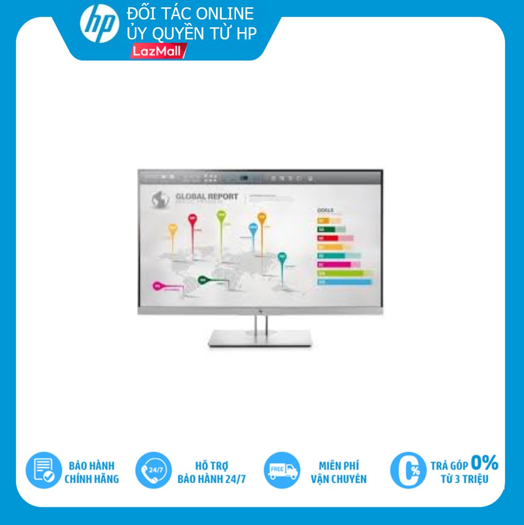 Trả góp 0% - Màn hình HP EliteDisplay E273Q 1FH52AA 27.0Inch 2K IPS