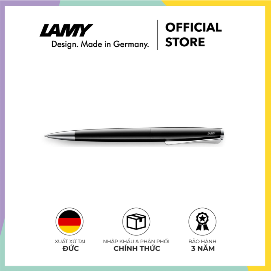 Bút bi cao cấp LAMY studio Piano Black - Hãng phân phối chính thức