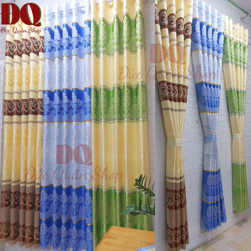 Rèm cửa Vải gấm dày mềm sang xịn ( size nhỏ)