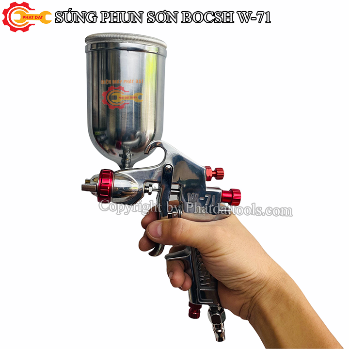 Súng Phun Sơn BOCSH W-71 Cao Cấp
