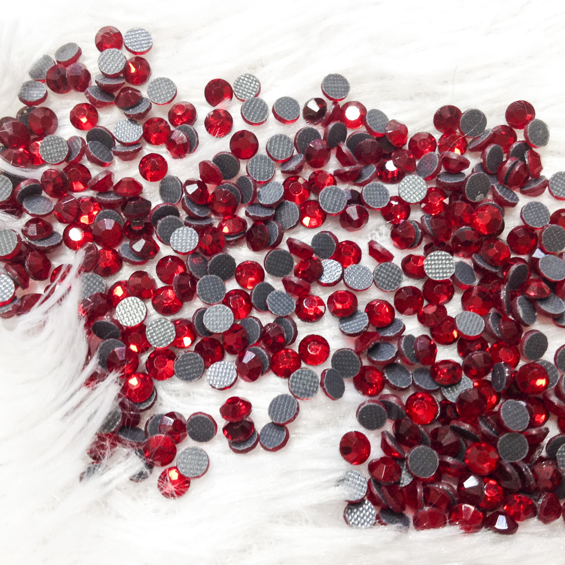 [SALE SỐC THÁNG 12] 120 hạt đá xoàn ủi đủ màu size 4ly (4mm) sticker ủi dán áo dài áo đầm siêu đẹp