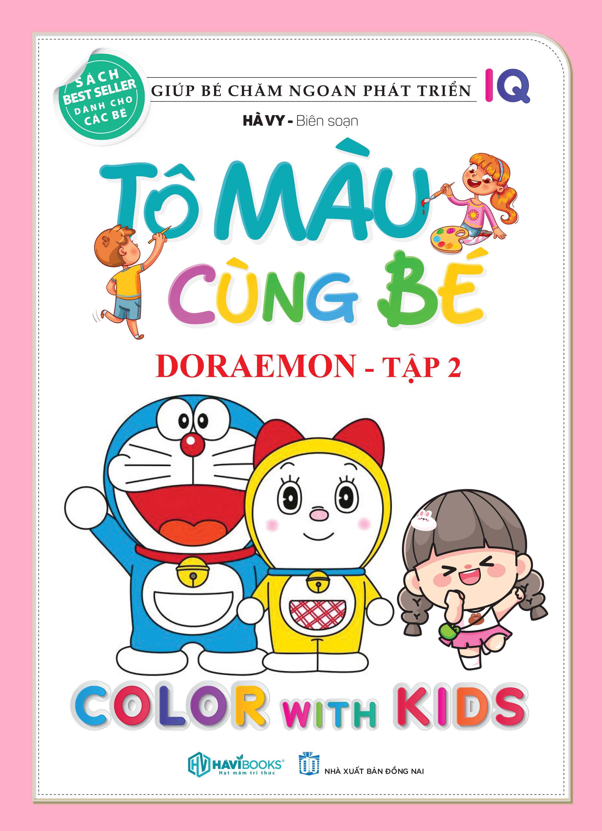 Combo 4: TÔ MÀU CÙNG BÉ 4 (5 cuốn)