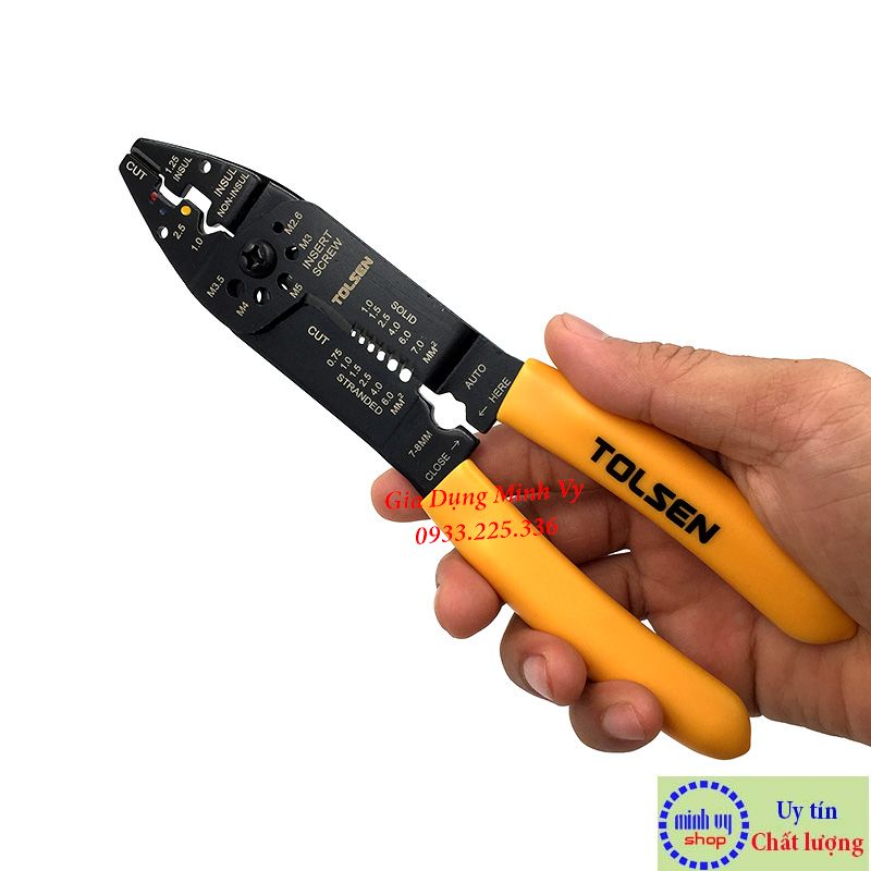 Kìm tuốt dây đa năng Tolsen 38052 215mm
