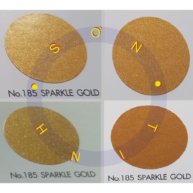 Sơn xịt Bosny KT Gold Effect - 185 (giả vàng ánh kim) - 1 chai