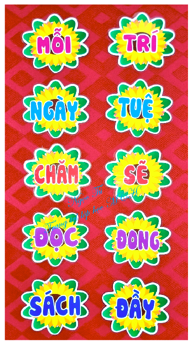 (Đồ dùng dạy học MCH) Khẩu hiệu trang trí thư viện lớp-