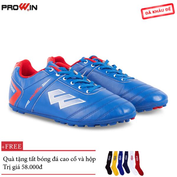 Giày đá bóng prowin s50 nhiều màu - tặng kèm tất bóng đá cao cổ - s50.
