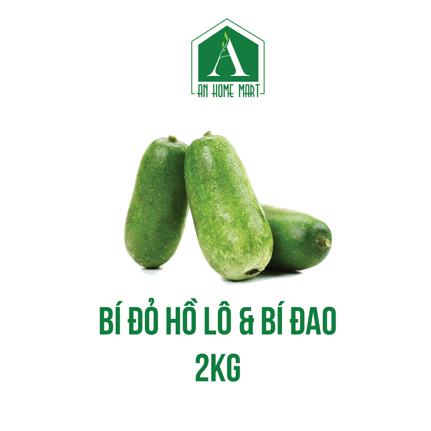 [HCM - Rau củ quả] Combo 2kg Bí Đỏ Hồ Lô & Bí Đao