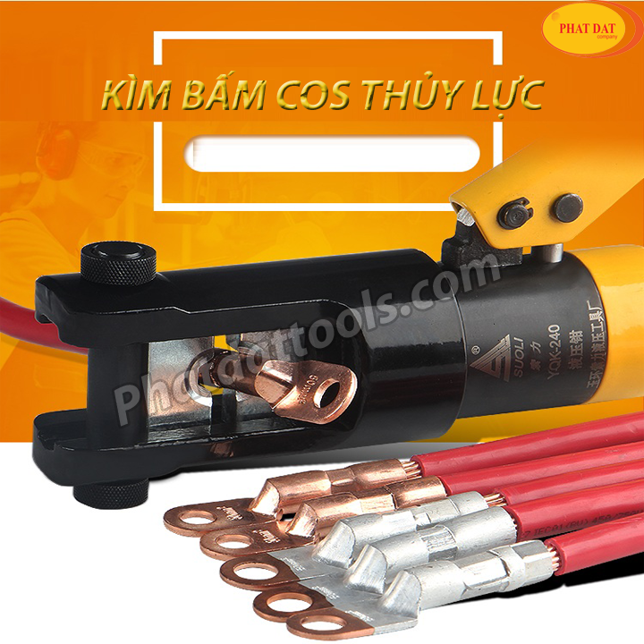 Kìm bấm cos thủy lực YQK120