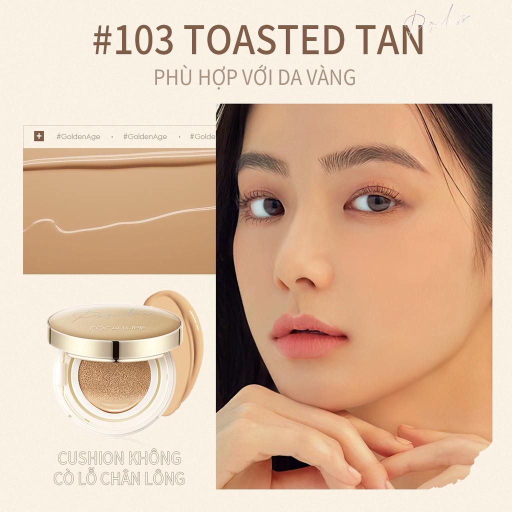 FA198 Phấn nước BB Cushion Focallure GoldenAge 12g