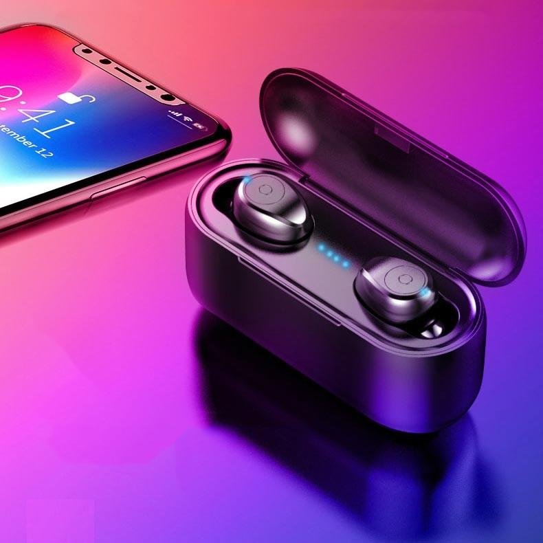 Bảo hành 1 đổi 1tai nghe bluetooth nhét tai cảm ứng f9 thích hợp với tất cả các dòng điện thoại , tai nghe số 1 hiện nay