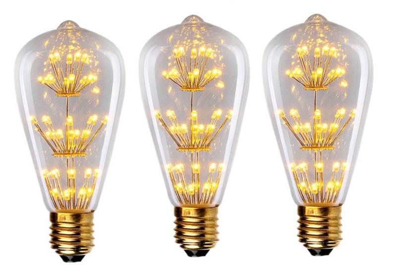 Bóng Đèn Edison Vintage Led Thông 4W ST64 E27
