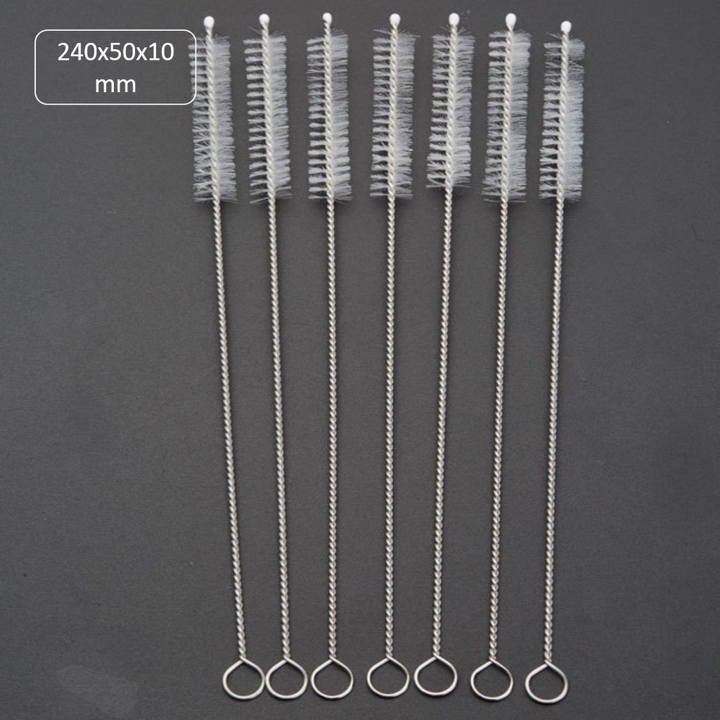 Cọ rửa ống hút 23cm,cọ vệ sinh ống hút sữa,cọ inox