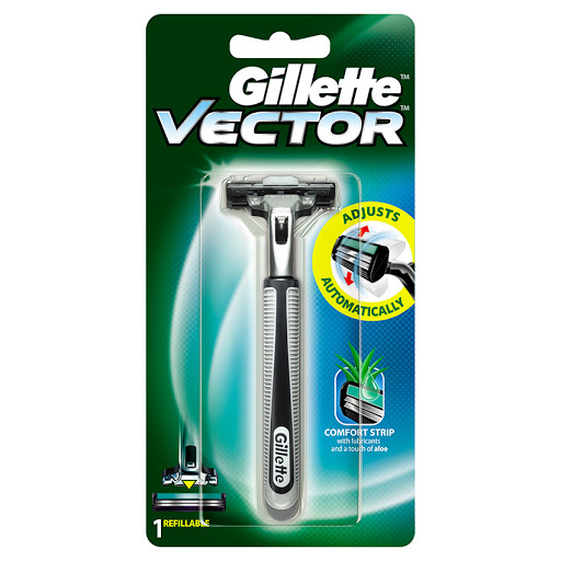 Bàn Cạo 2 Lưỡi Gillette Vector (Kèm 1 lưỡi kép)