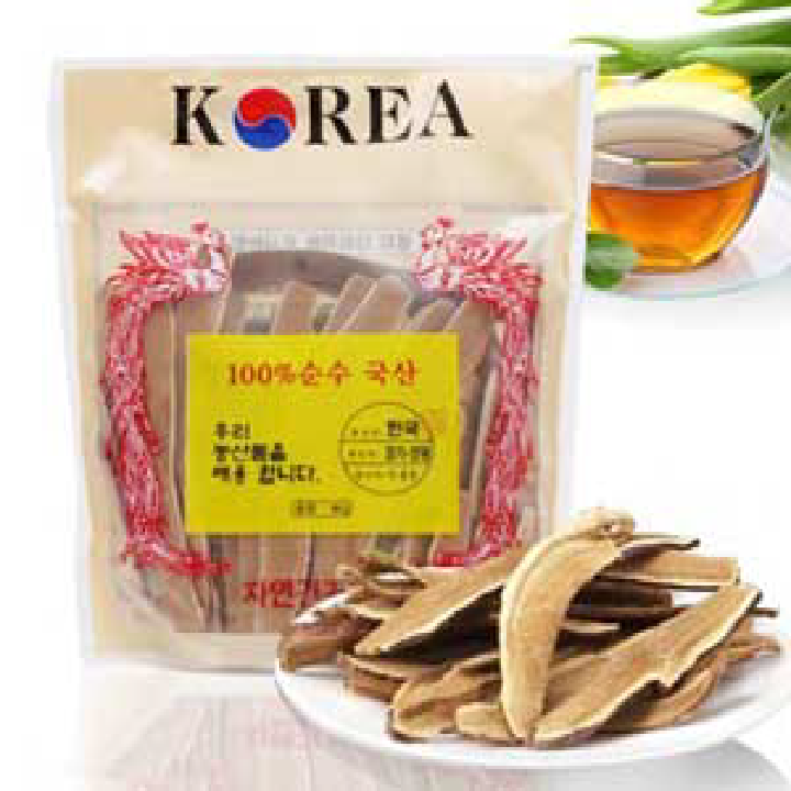 [HCM]Nấm linh chi thái lát Hàn Quốc bịch 500g