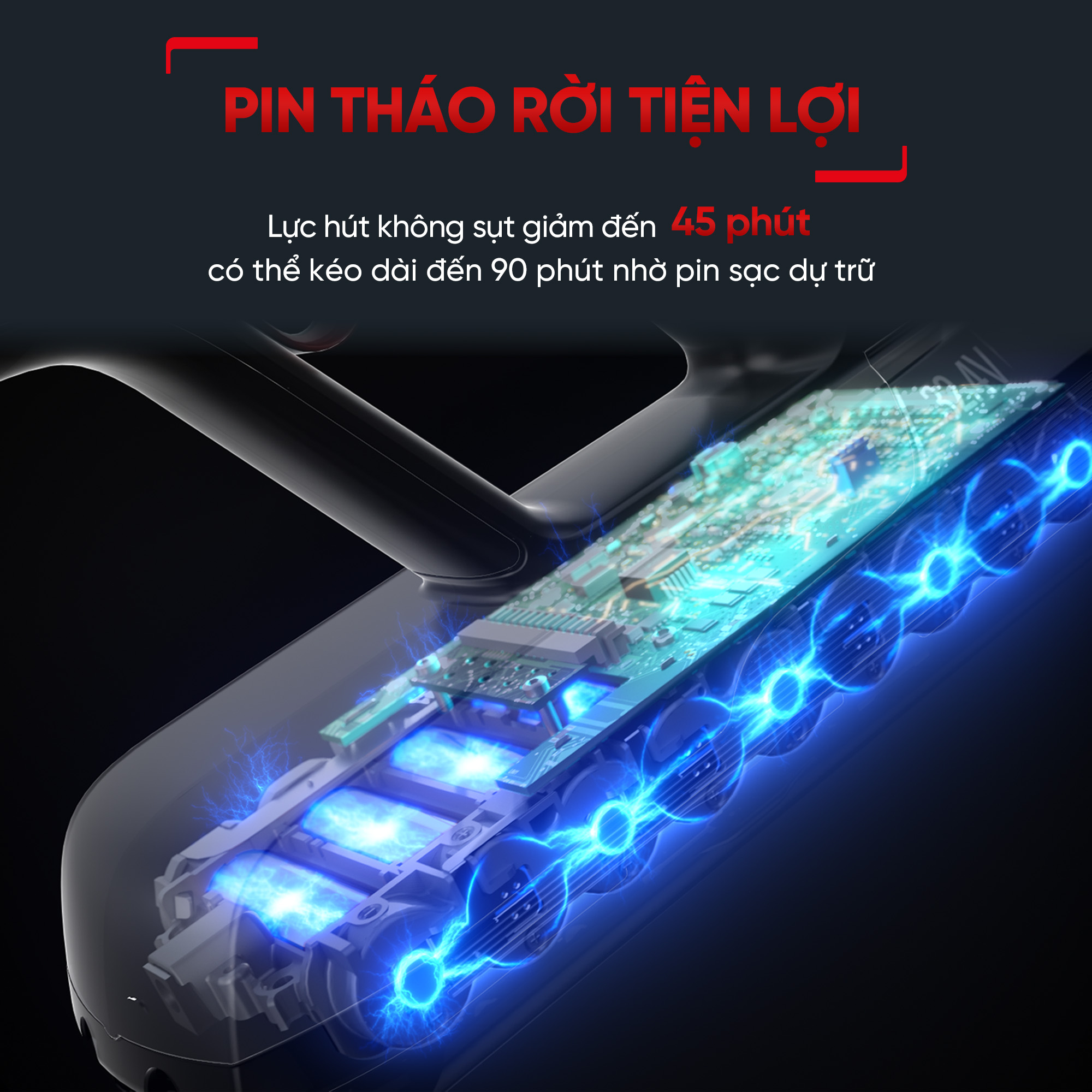 Máy hút bụi không dây X-force Flex 9.60 TY2039WO - Tím