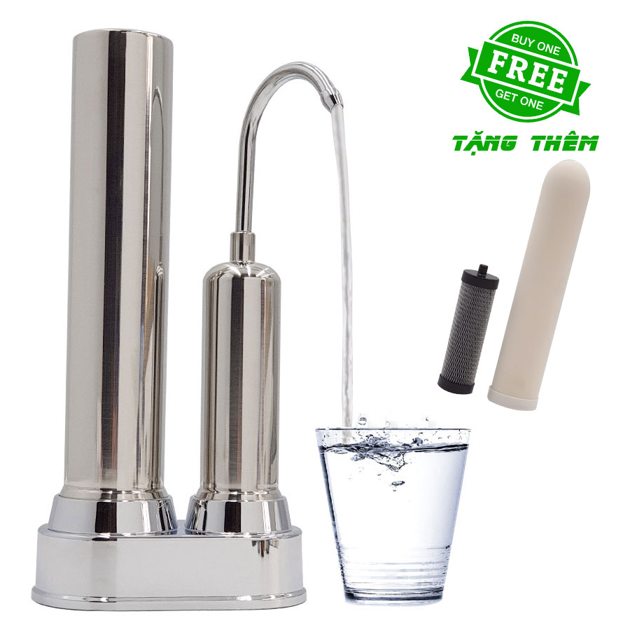 Máy lọc nước Ion Kiềm để bàn Inox SUS 304 Eurolife EL-DF209