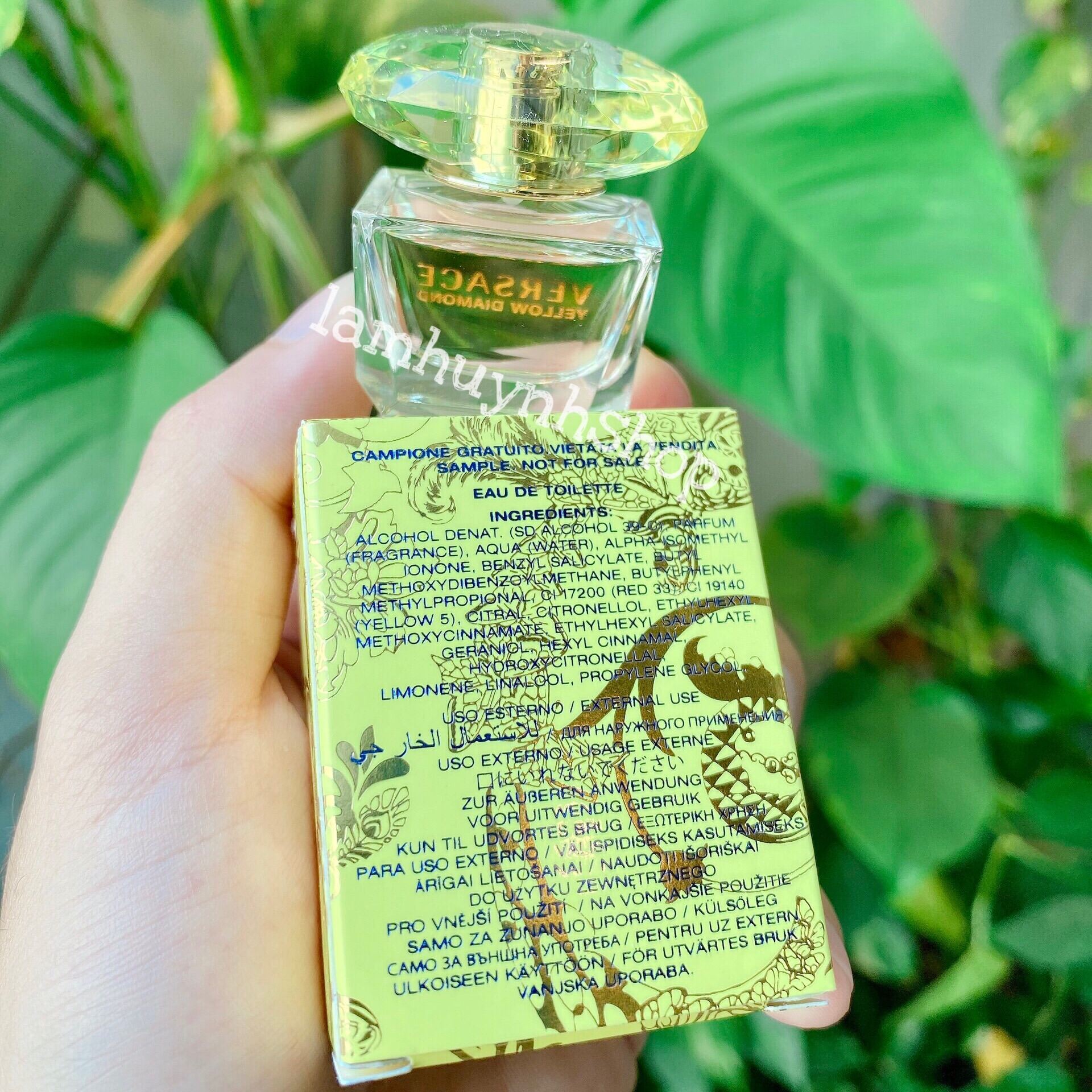 Nước hoa mini VERSACE YELLOW DIAMOND 5ml
