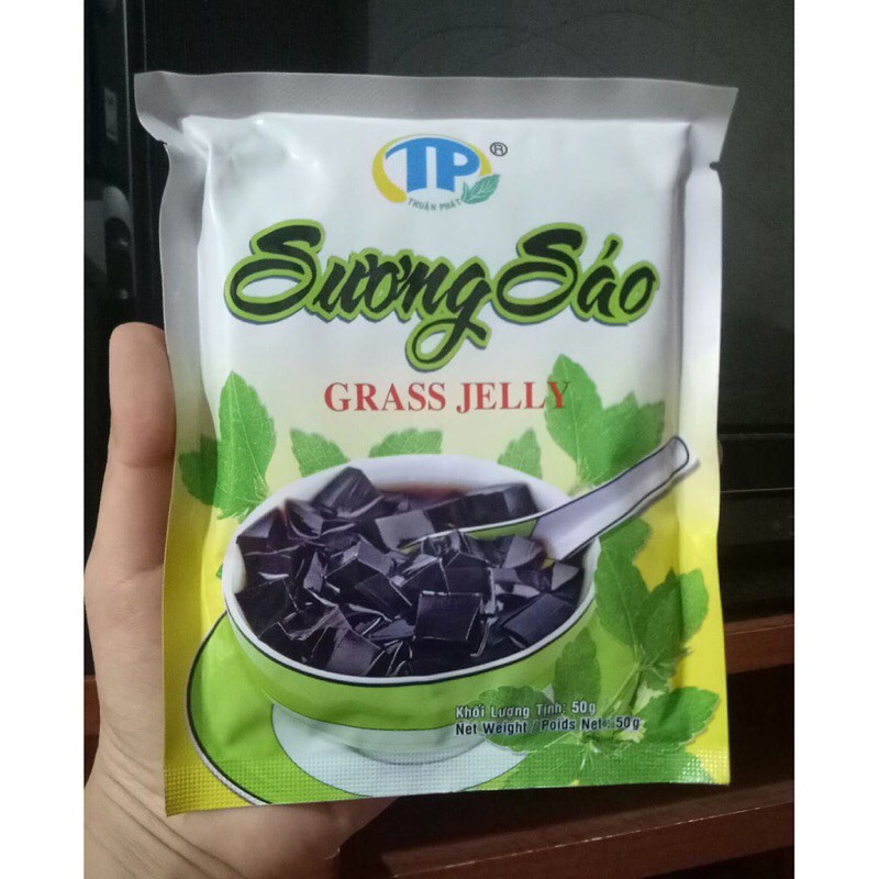 2 gói bột sương sáo đen gói 50g