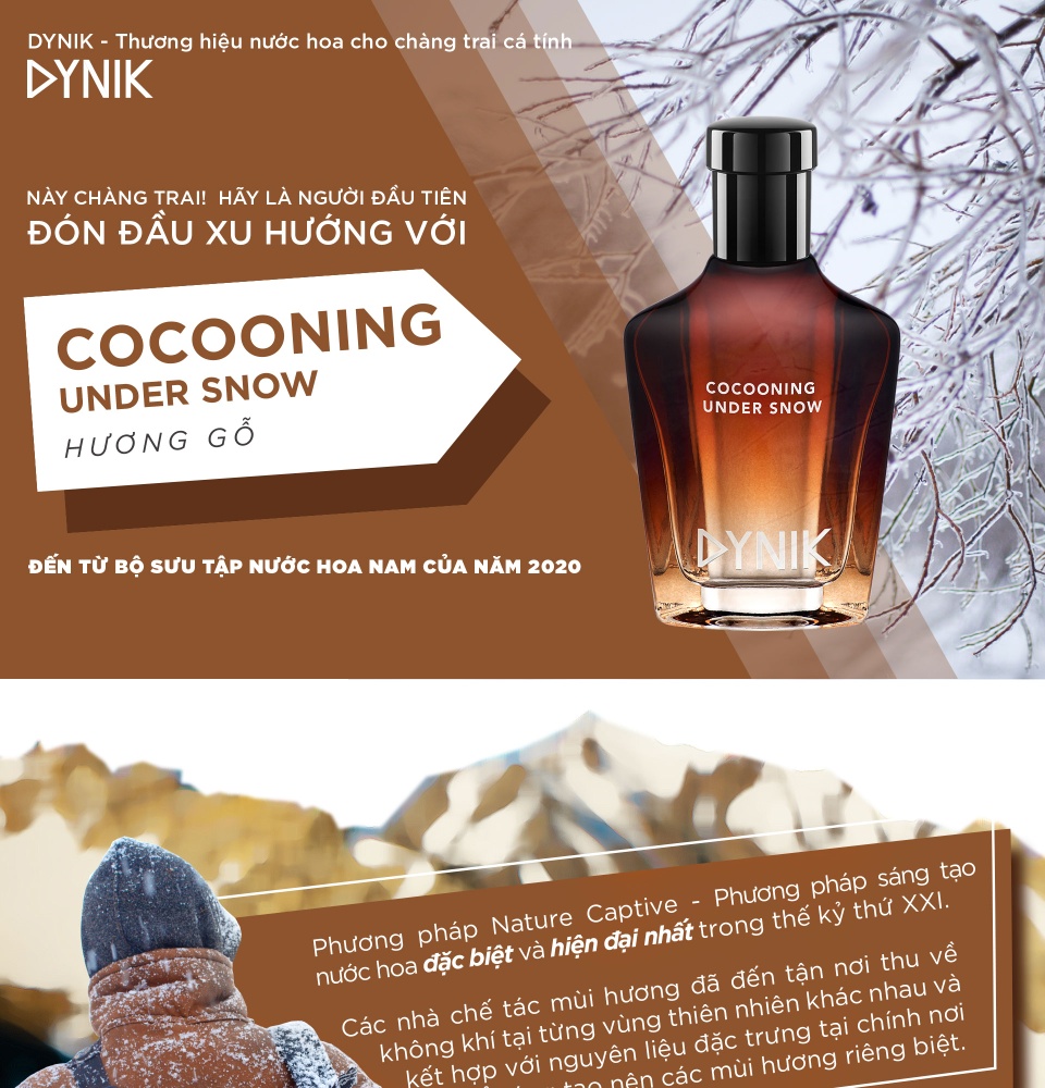 Nước Hoa Nam Dynik Hương Gỗ 50ml