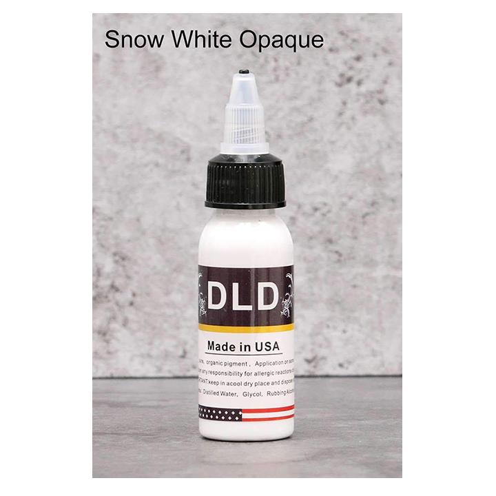 MỰC XĂM HÌNH TATTOO DLD SNOW WHITE OPAQUE TRẮNG