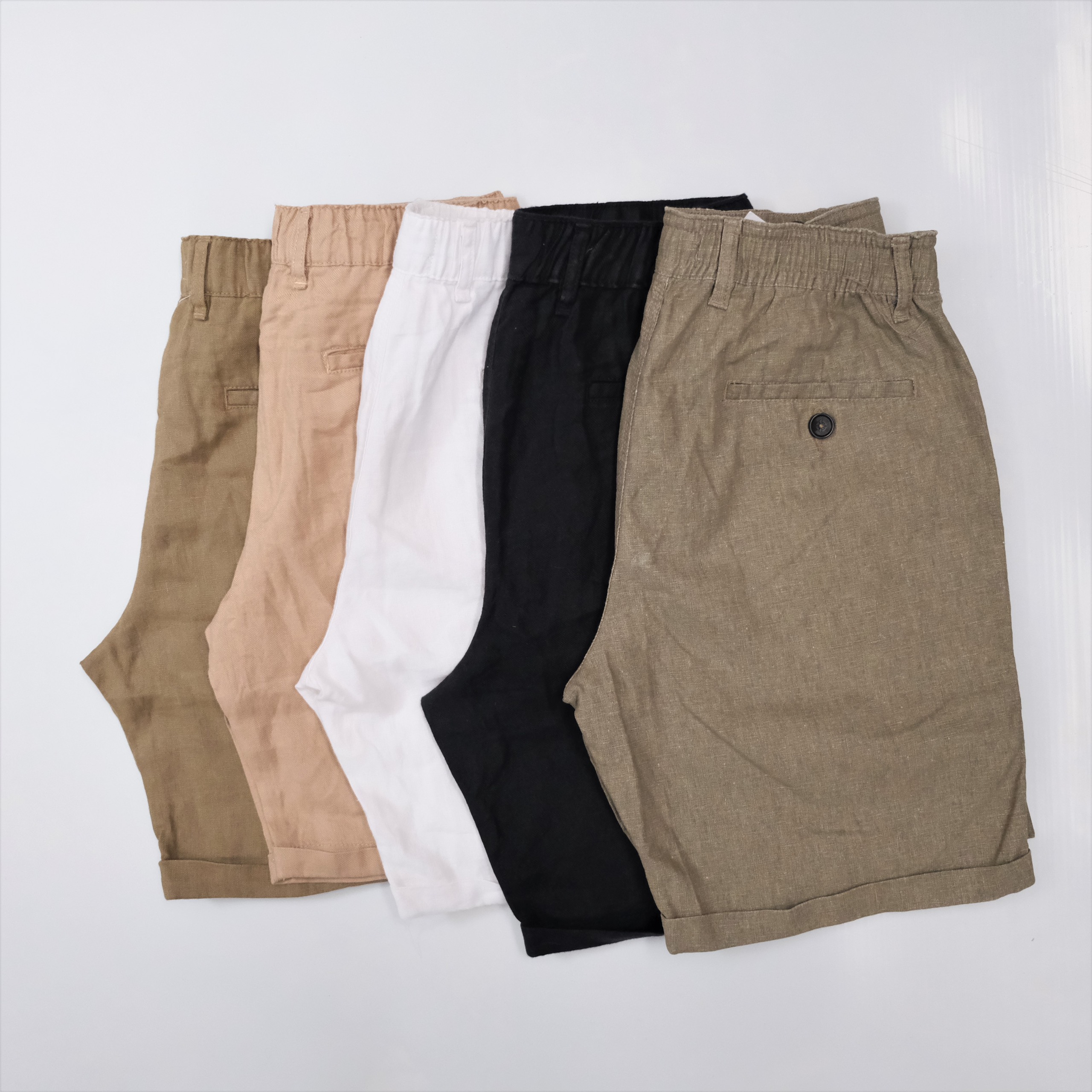 [HIMSTYLE] Quần Short Nam Linen Tưng Lưng Thun