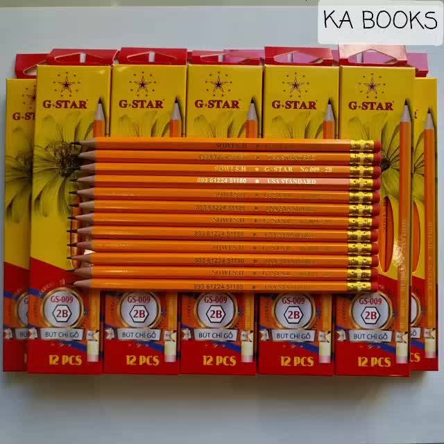 Bút Chì Gỗ 2B Gstar - 1 Cây