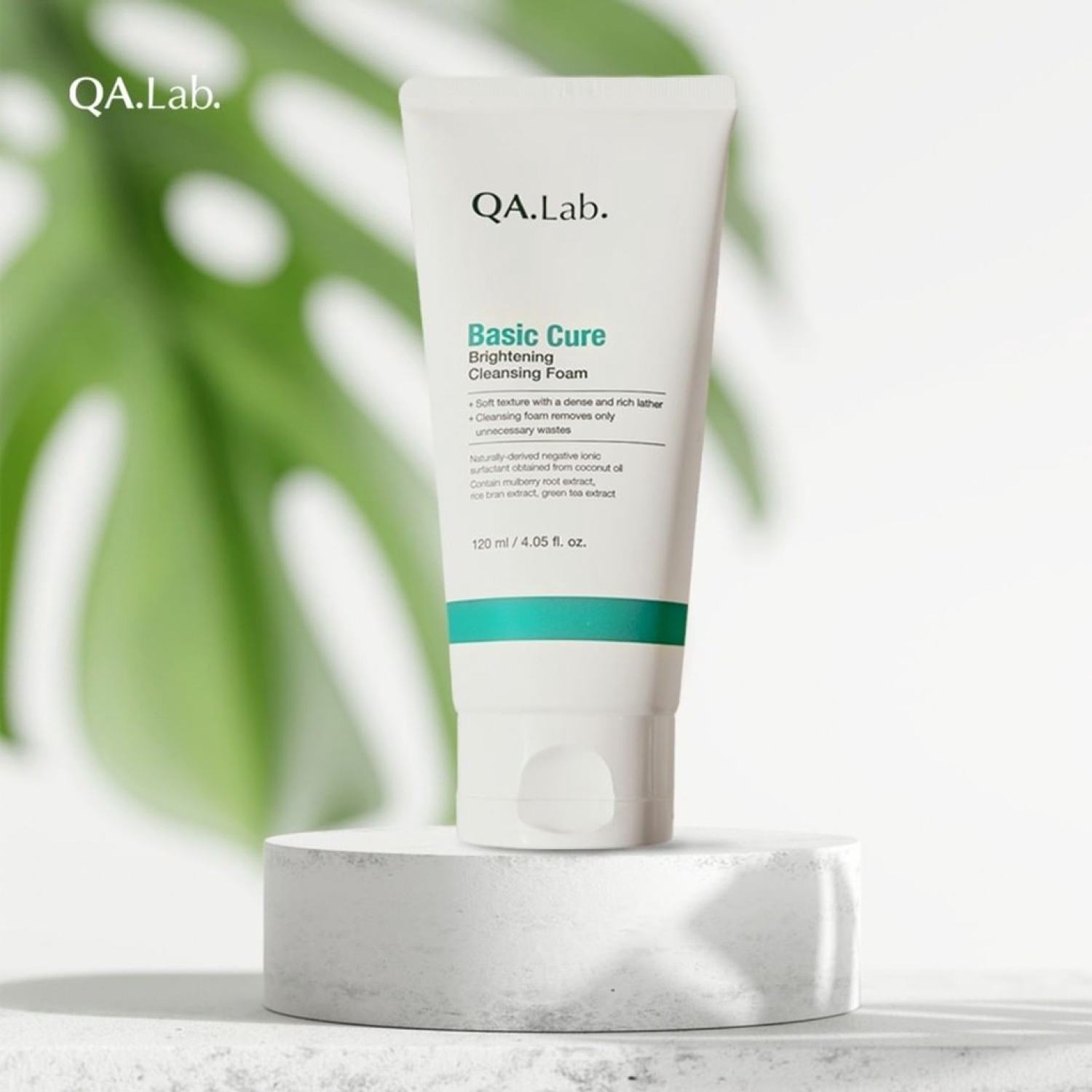 Sữa Rửa Mặt Làm Sáng Da Cao Cấp Qa.Lab Basic Cure Brightening Cleansing Foam