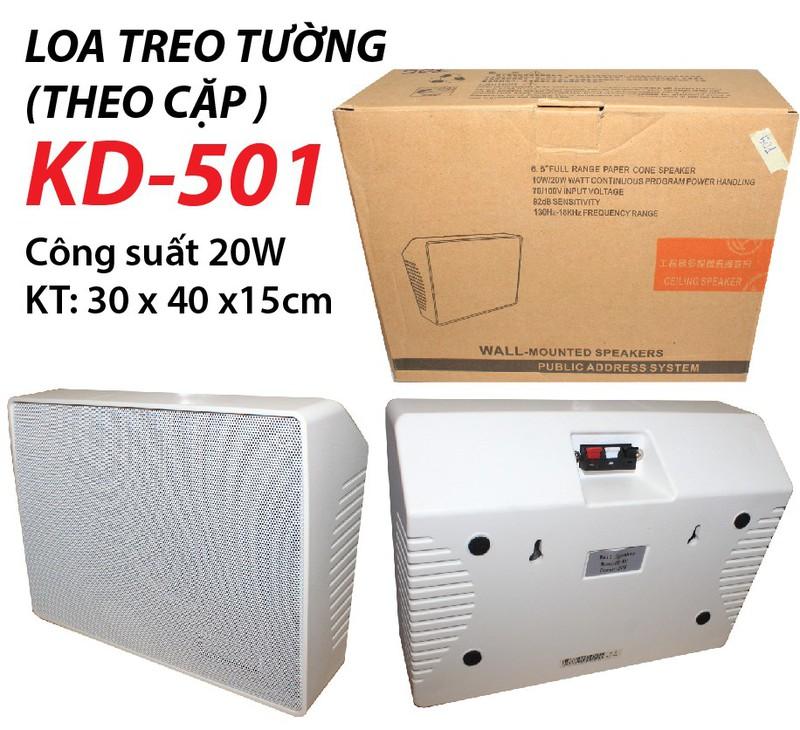 Loa hộp treo tường đơn ASK KD-501