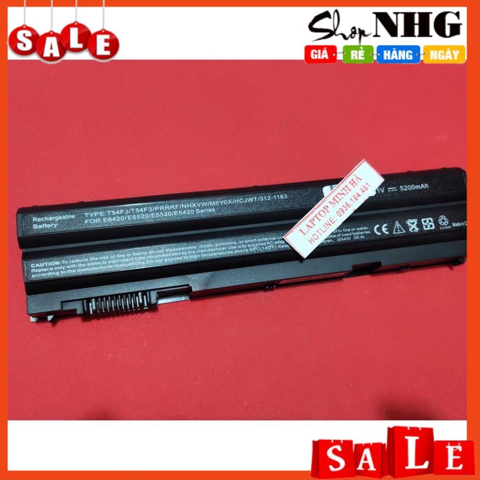 Pin Laptop DELL Latitude E6420 E5420 E6520 E6530 E5430 E5520 E5530 Vostro 3460 3560 mới zin