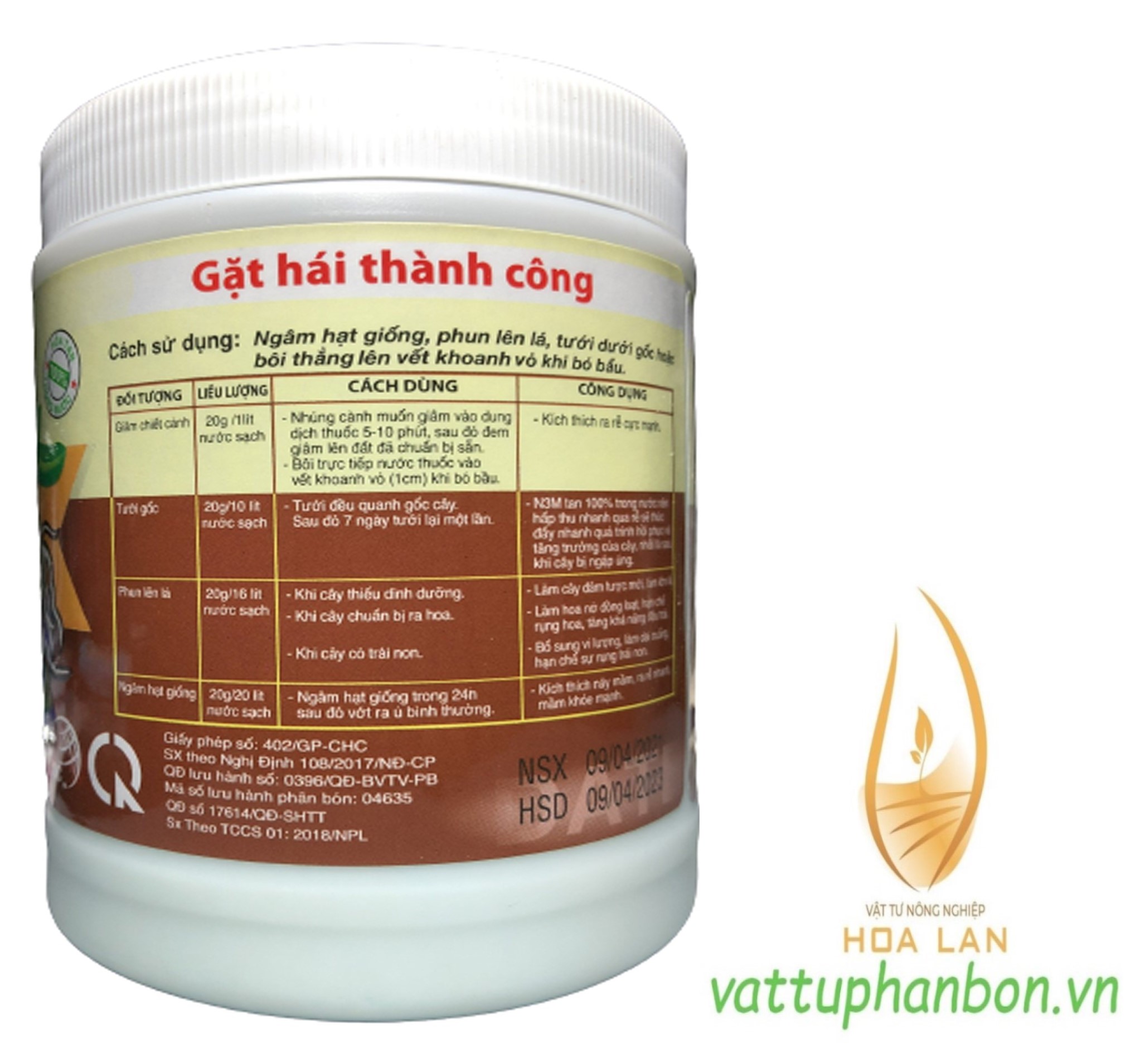 Phân Bón Lá Kích Rễ N3M - #342A# 500g