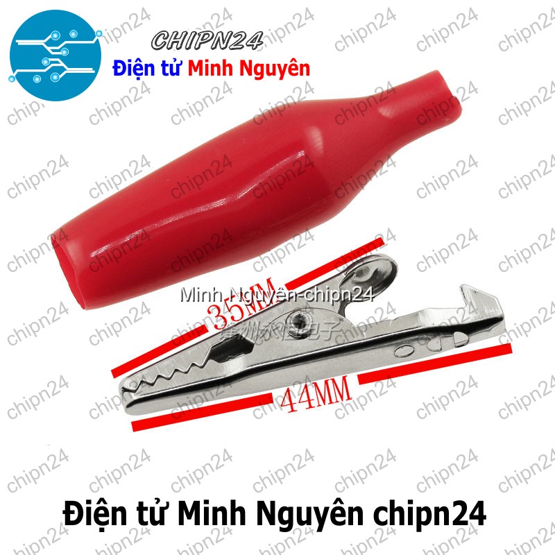 [5 cặp] (F109) Kẹp cá sấu loại lớn 4.5cm - HH000165